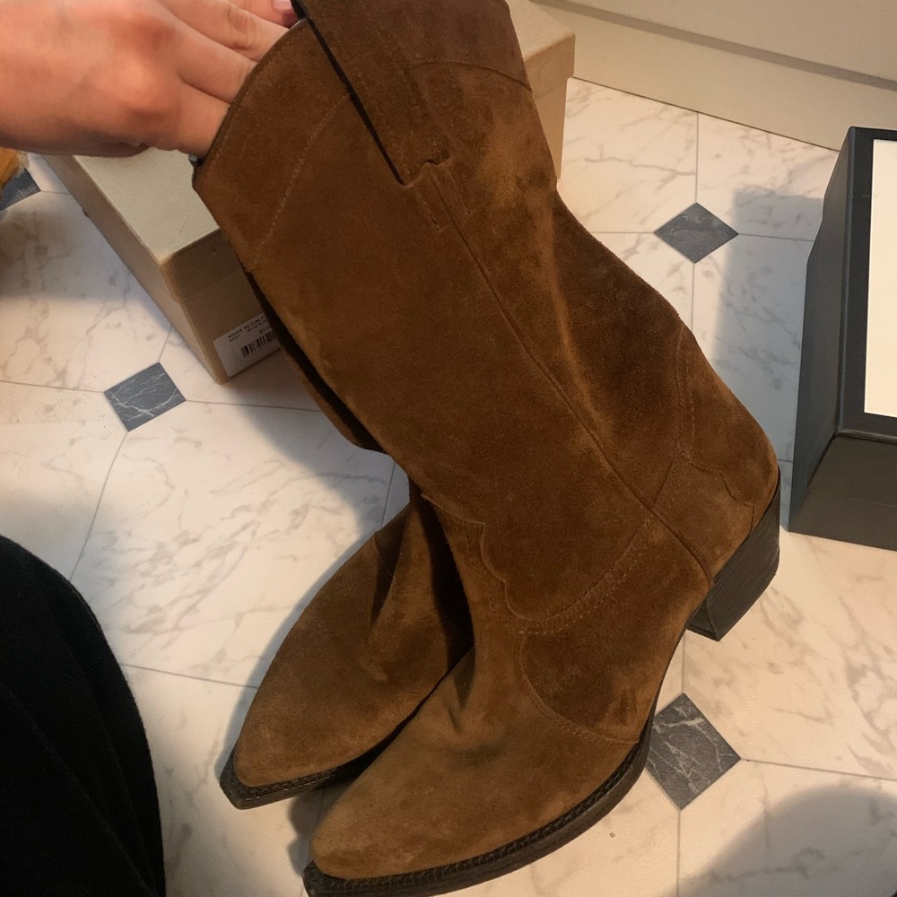 YSL cowboy boots size 39+